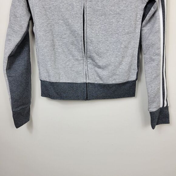 NWT Adidas Essentials Seasonal Bomber Jacket. Gray 2XS#026 - Picture 7 of 16